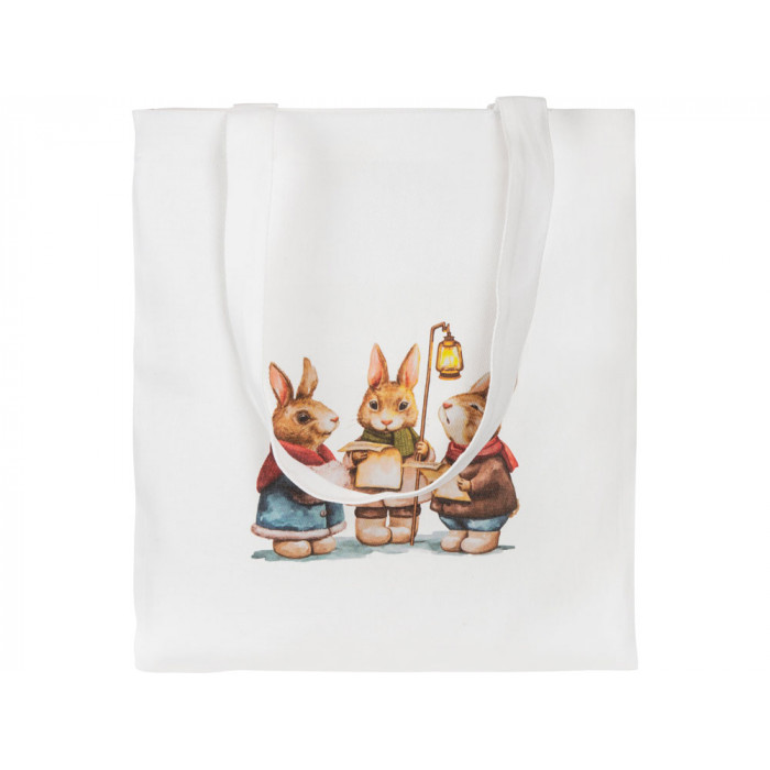 Сумка Element из хлопка для покупок, 180 г, белый