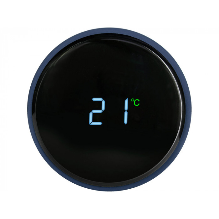 Вакуумный термос Module X с индикатором температуры, 500 мл, темно-синий