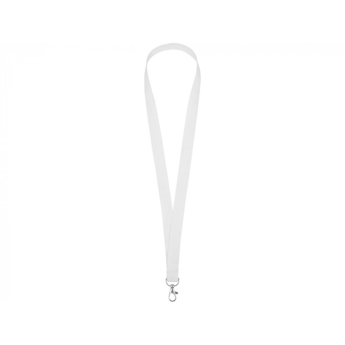 Ланьярд с карабином, белый