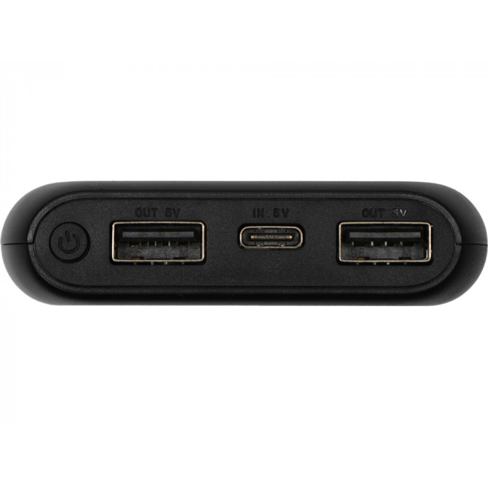 Портативное беспроводное зарядное устройство с док-станцией Uniq, 10000 mah, черный