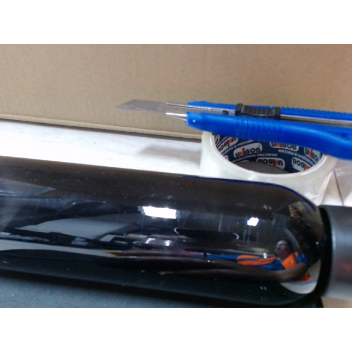 Бутылка для воды Plain 630 мл, черный