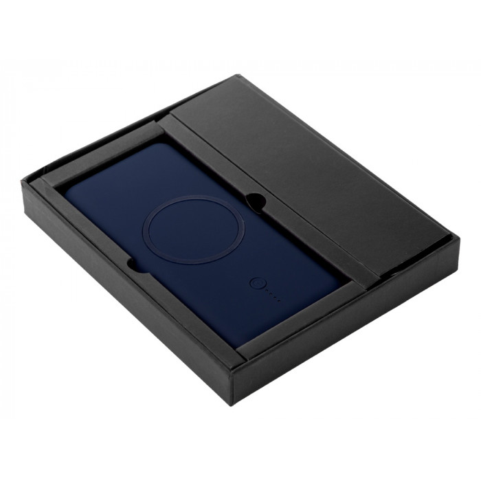 Внешний беспроводной аккумулятор c QC/PD Reload, 10000 mAh, темно-синий