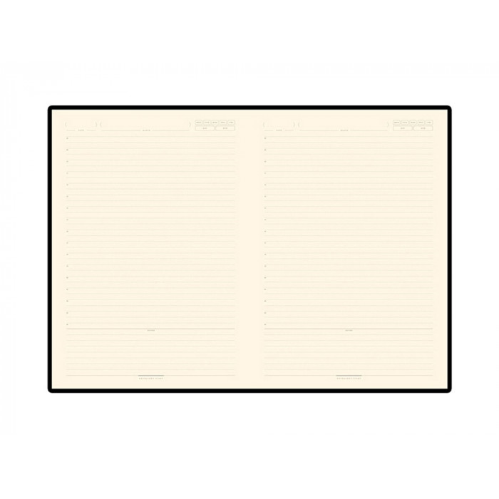 Ежедневник В5 недатированный Leggenda, темно-синий NAVY