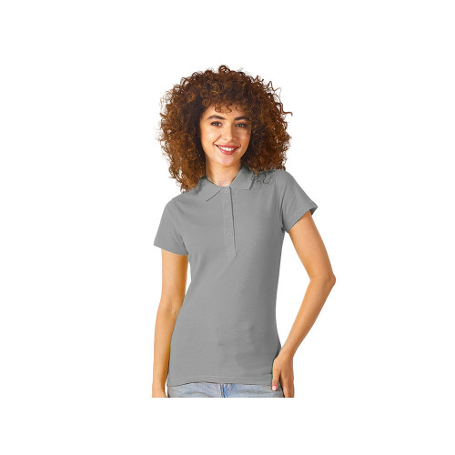 Рубашка поло First женская, серый