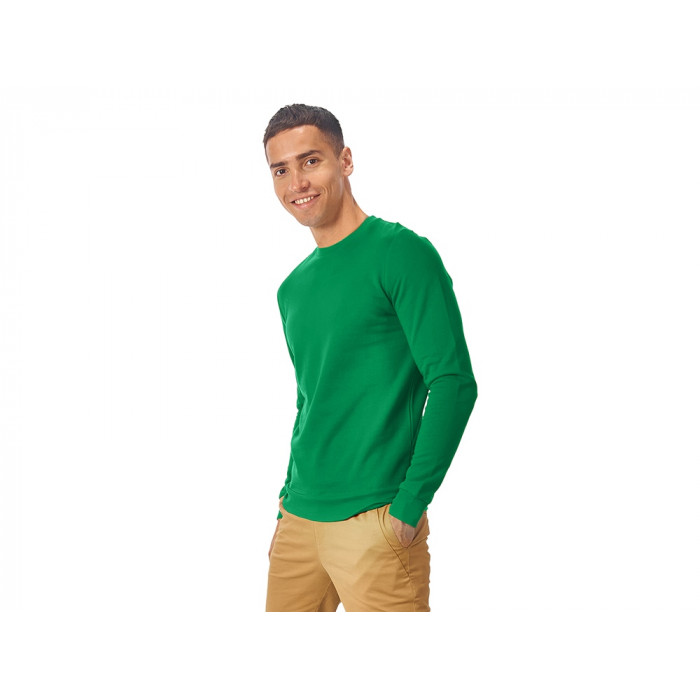 Свитшот Motion унисекс с начесом, зелёный