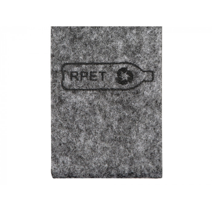 Брелок Felt из RPET-фетра, серый