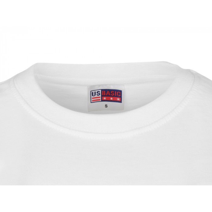 Футболка Club мужская, без боковых швов, белый