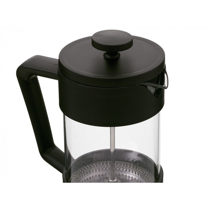 Пластиковый френч-пресс Intense, 600мл, черный
