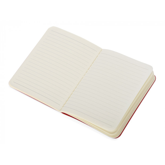 Блокнот A6 Stitch в линейку, красный (Р)