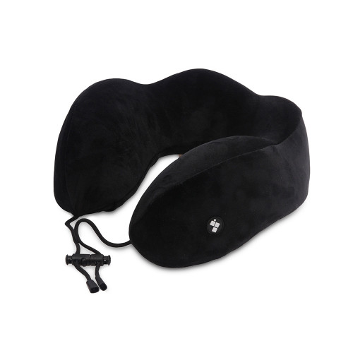 Подушка для путешествий с эффектом памяти Мемо Bluewinder Black