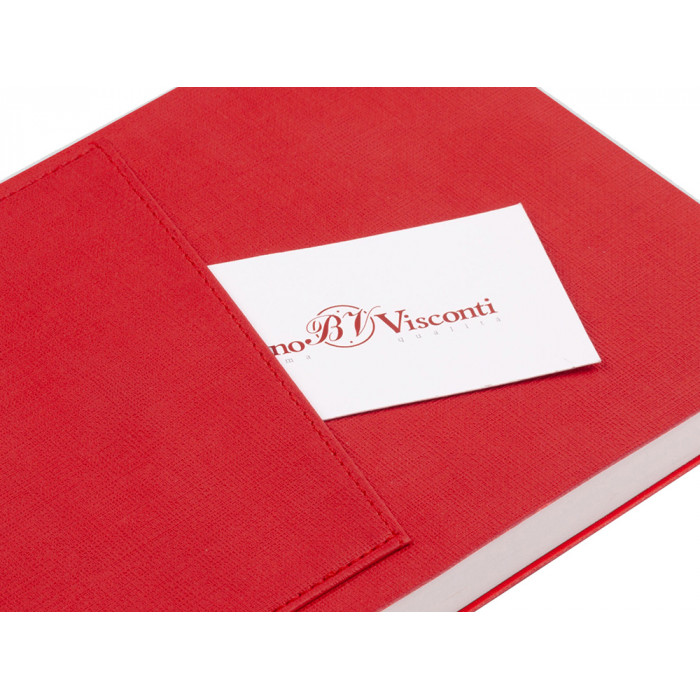 Ежедневник недатированный А5 Barcelona, красный