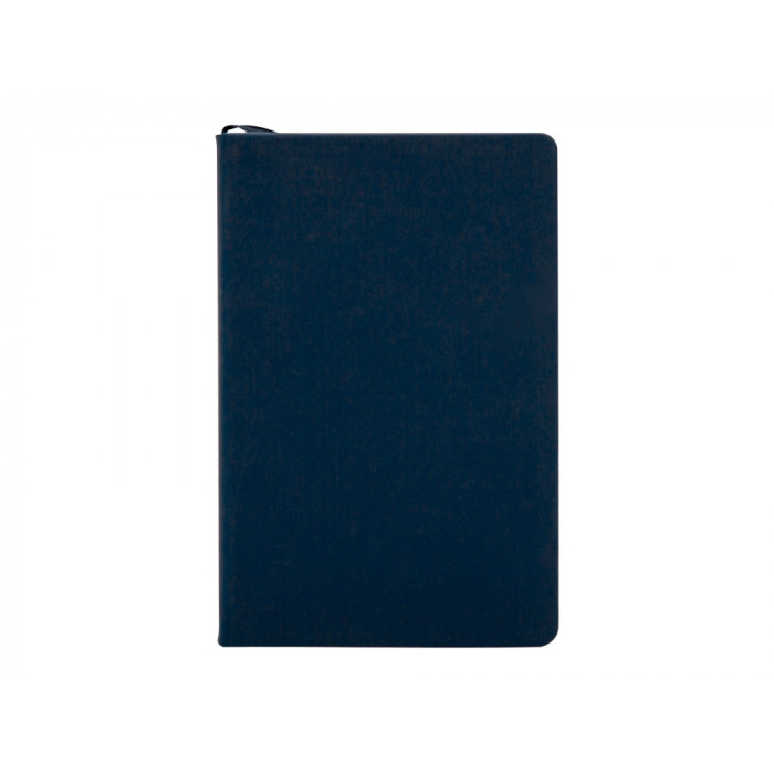 Бизнес-блокнот С3 софт-тач с магнитом, твердая обложка, 128 листов, темно-синий
