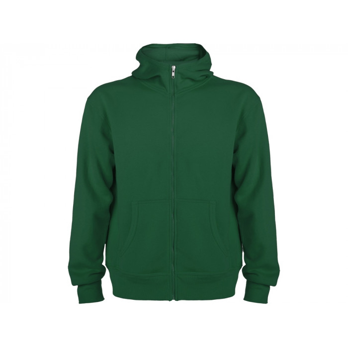 Толстовка на молнии Montblanc унисекс, бутылочный зеленый