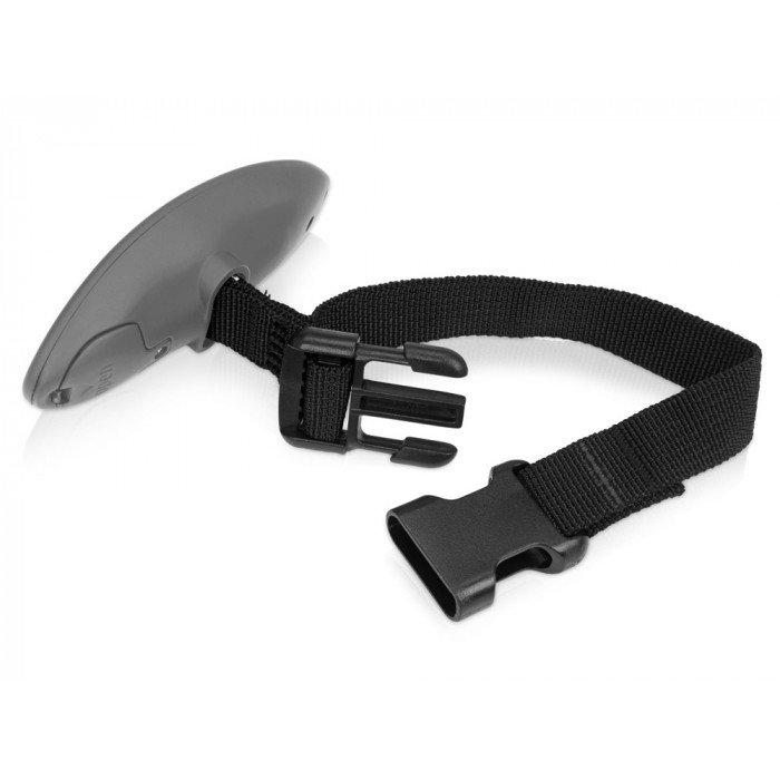 Багажные весы с покрытием soft touch Gravity, серый