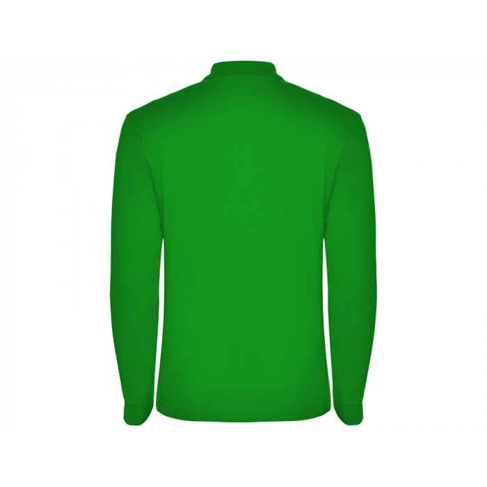 Рубашка поло Estrella мужская с длинным рукавом, травянисто-зеленый