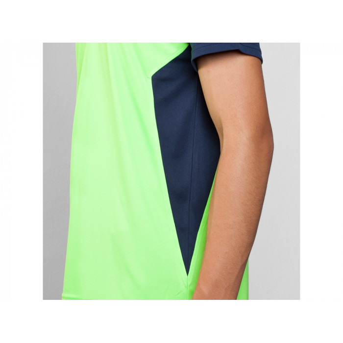 Футболка Bugatti мужская, неоновый зеленый/нэйви