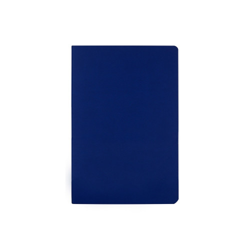 Бизнес тетрадь А5 Megapolis flex 60 л. soft touch клетка, синий