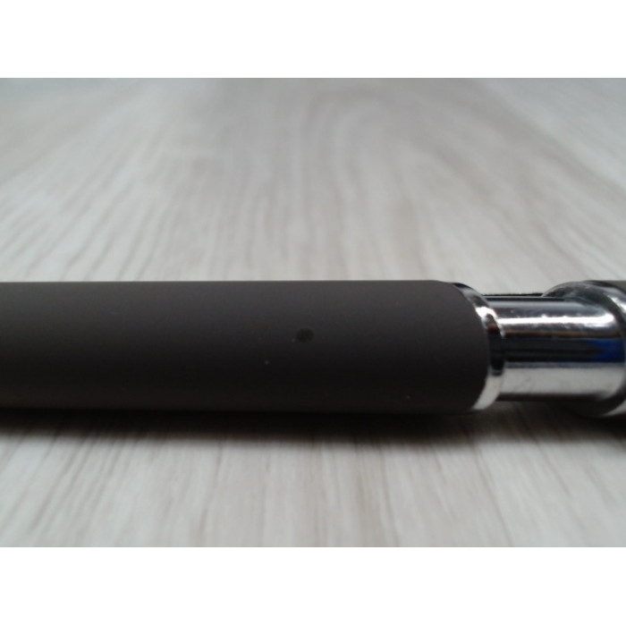 Ручка металлическая soft-touch шариковая со стилусом Sway, серый/серебристый (P)