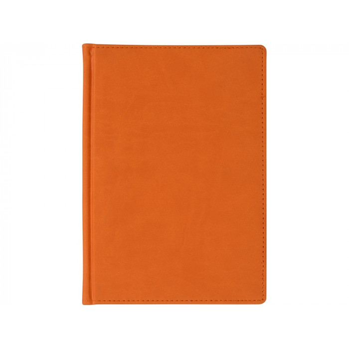 Ежедневник недатированный А5 Velvet, оранжевый флуор