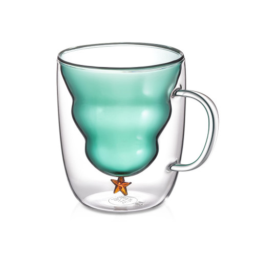 Кружка с двойными стенками с елочкой внутри Winter Wonderland