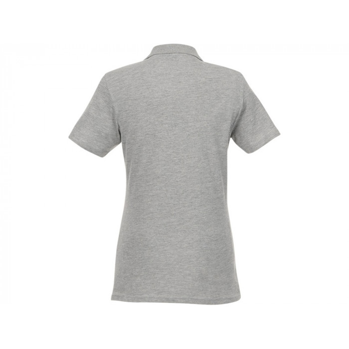 Женское поло Helios с коротким рукавом, серый яркий