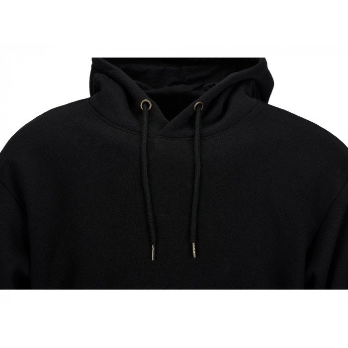 Толстовка с капюшоном оверсайз Lisbon унисекс, черный