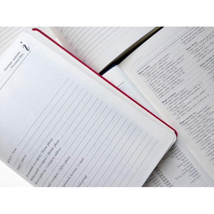 Ежедневник недатированный А5 Classic, темно-синий