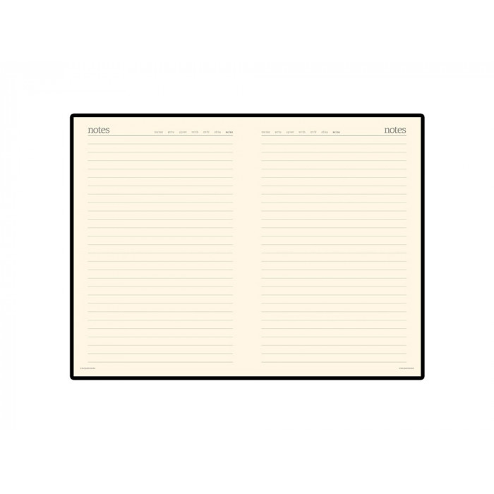 Ежедневник недатированный А6 Megapolis, черный