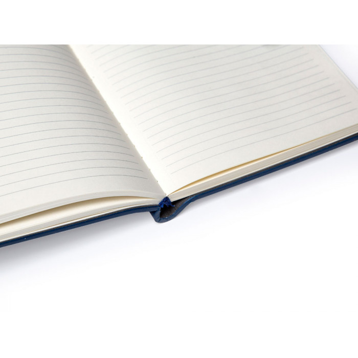 Бизнес блокнот А5 Monoi с клапаном, твердая обложка, 128 листов, темно-синий