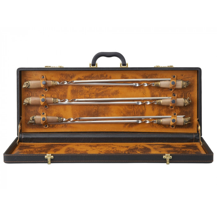 Подарочный набор Королевская охота, коричневый