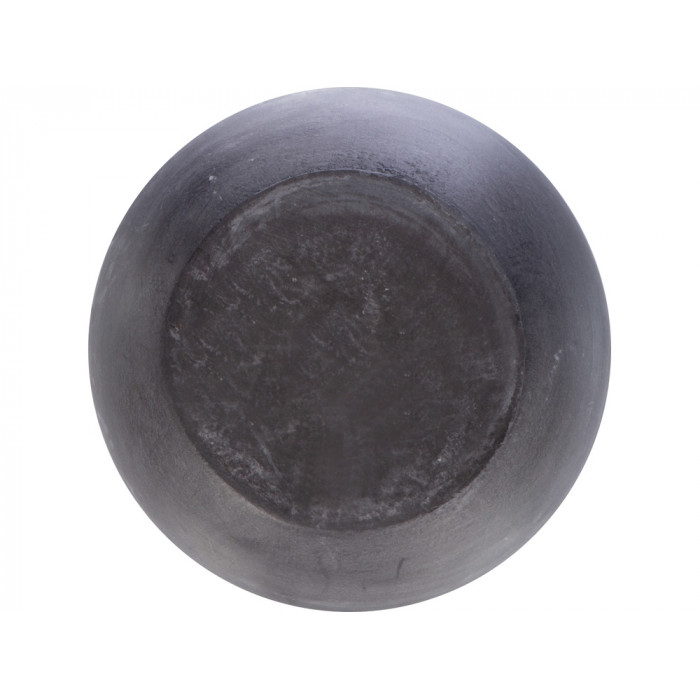 Круглая свечка в бетоне, фитиль дерево, oud wood