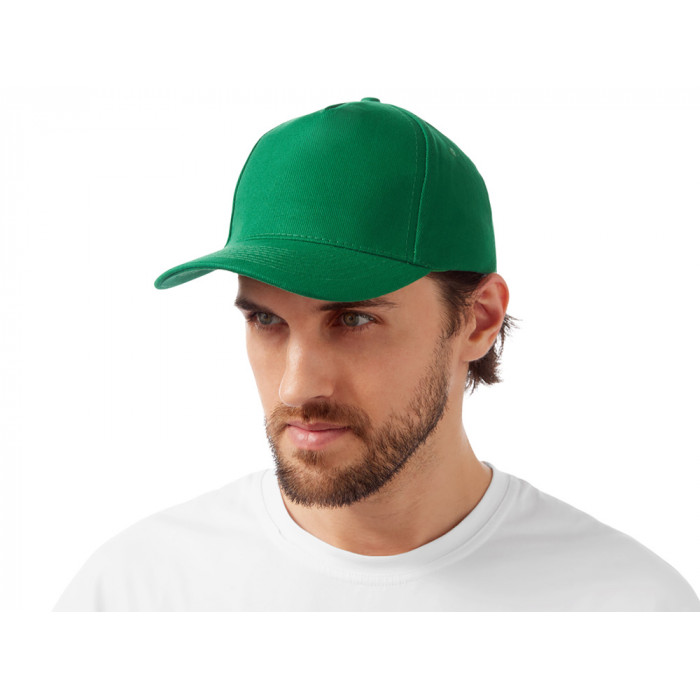 Бейсболка Florida 5-ти панельная, зеленый
