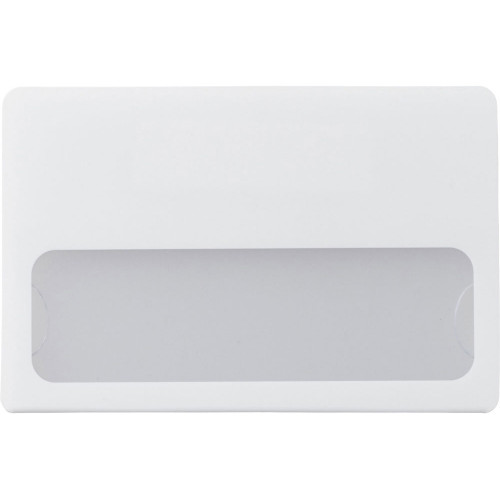 Бейдж с загибушкой(литой) 90х60мм, белый
