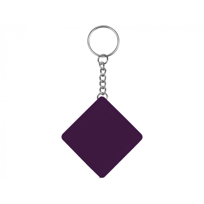 Брелок-рулетка Дюйм, 1 м., фиолетовый