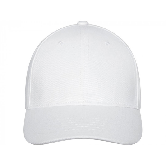 Бейсболка Davis, 6 панелей, белый