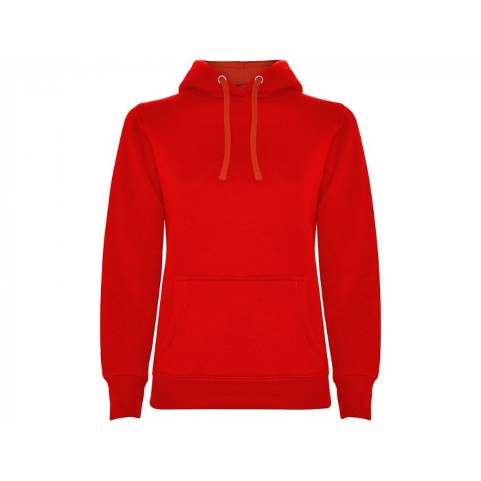 Толстовка с капюшоном Urban женская, красный