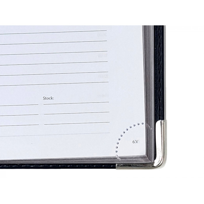 Ежедневник А5 полудатированный Boss, темно-синий