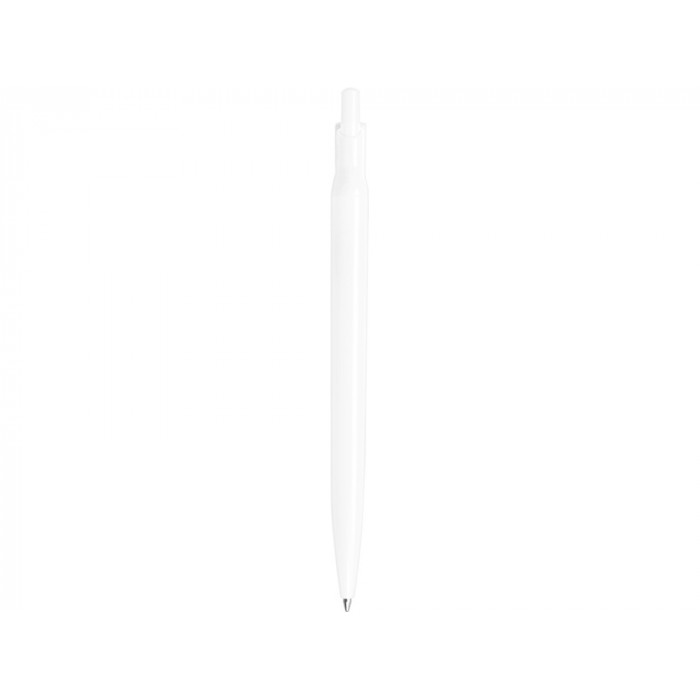 Шариковая ручка Alessio из переработанного ПЭТ, белый, синие чернила