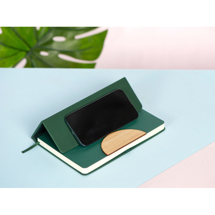 Ежедневник недатированный А5 Bosforo, зеленый