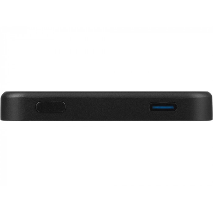 Магнитный беспроводной внешний аккумулятор Razor, 5000 mAh, металл, черный