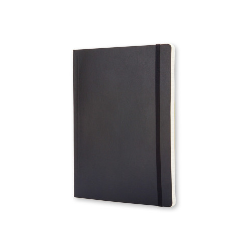 Записная книжка Moleskine Classic Soft (в линейку), ХLarge (19х25 см), черный