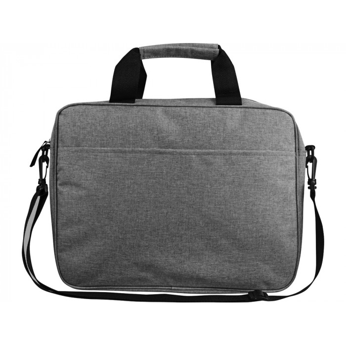 Сумка Брейв для документов и ноутбука 13,3, серый/черный