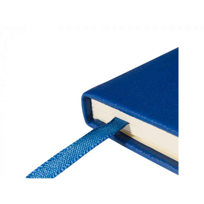 Блокнот А5  City на резинке, синий