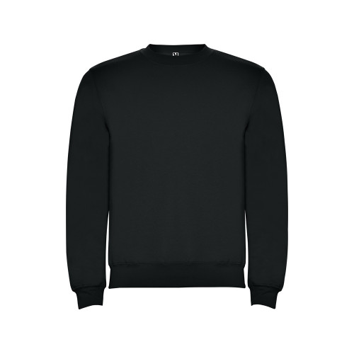 Свитшот с начесом Clasica унисекс, графитовый