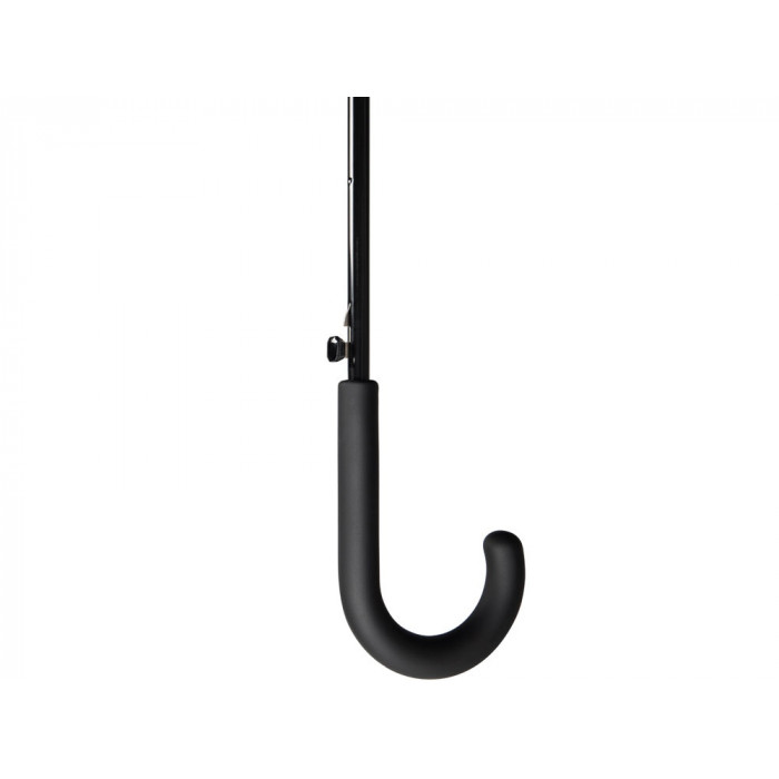 Зонт-трость Reviver с куполом из переработанного пластика, белый