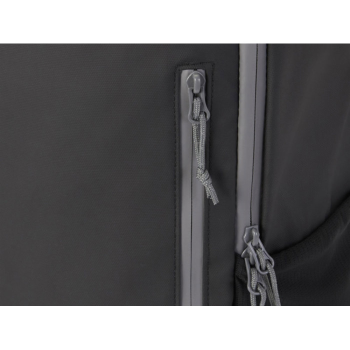 Водонепроницаемый рюкзак Aqua для ноутбука с диагональю экрана 15 дюймов, сплошной черный