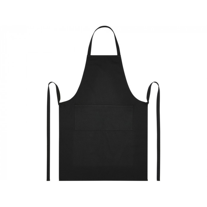 Shara 240 г/м2 Aware™ фартук из переработанного материала - Черный
