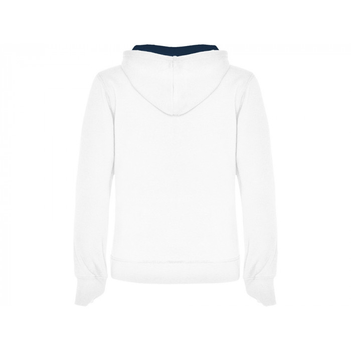 Толстовка с капюшоном Urban женская, белый/нэйви