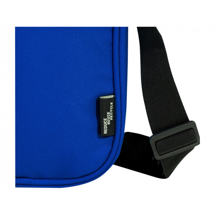Byron сумка через плечо из переработанных материалов по стандарту GRS объемом 2 л - Ярко-синий