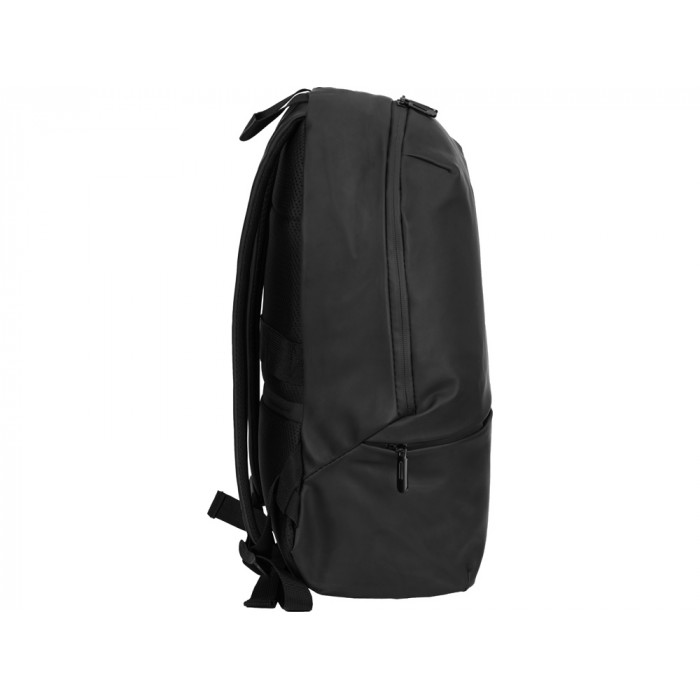 Рюкзак Glam для ноутбука 15'' из мягкой экокожи, черный